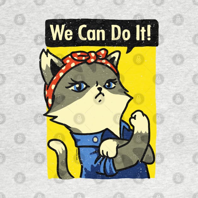 Purrrsist! We Can Do It! by vo_maria